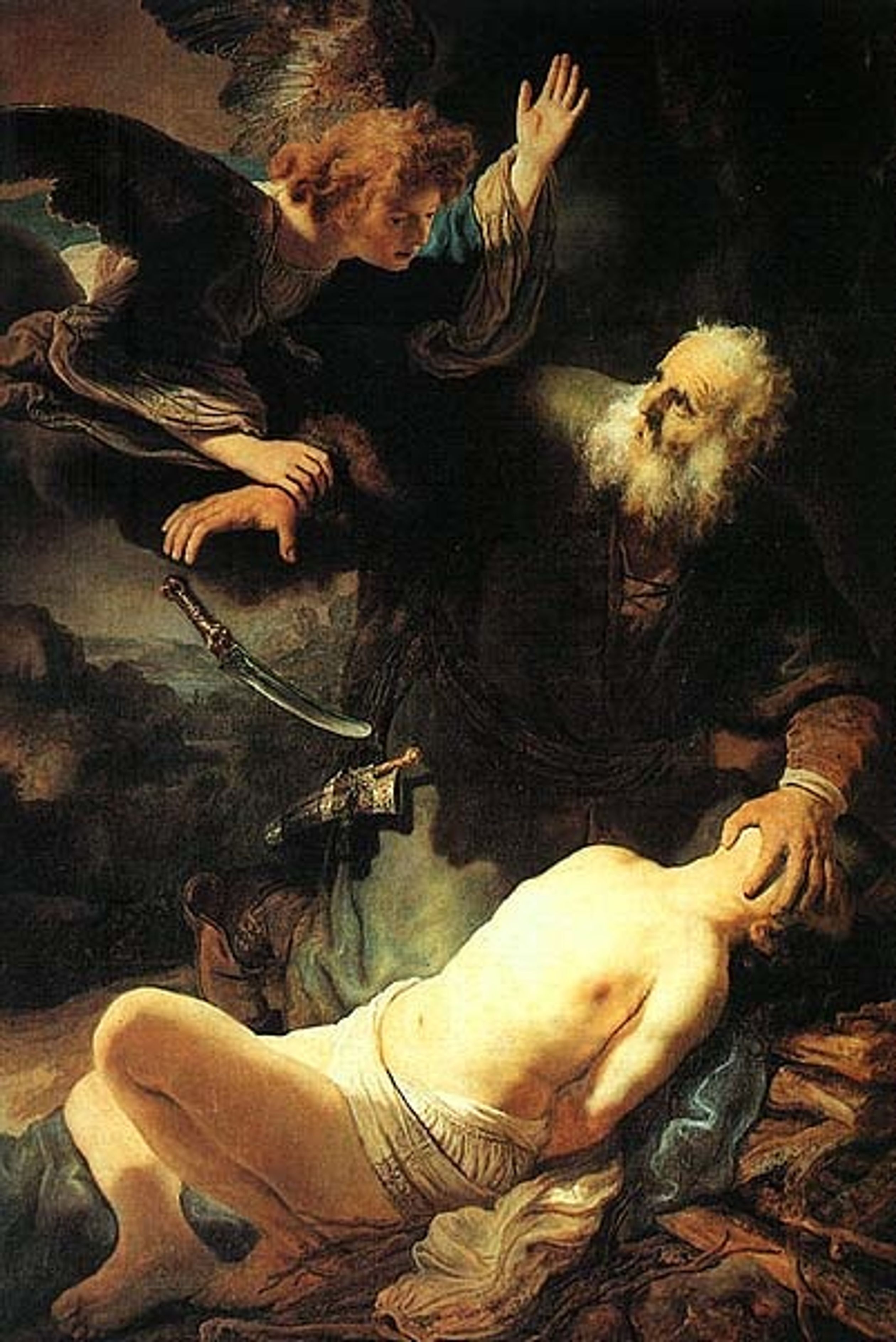 Het offer van Abraham - Rembrandt