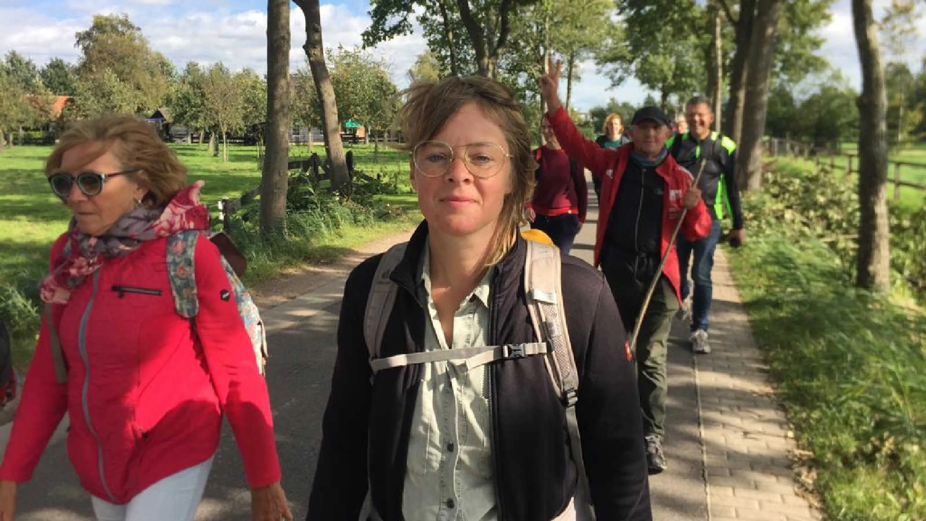 Lydia wandelt voor het klimaat: 'Deze pelgrimstocht helpt om bij m'n bewustwording'