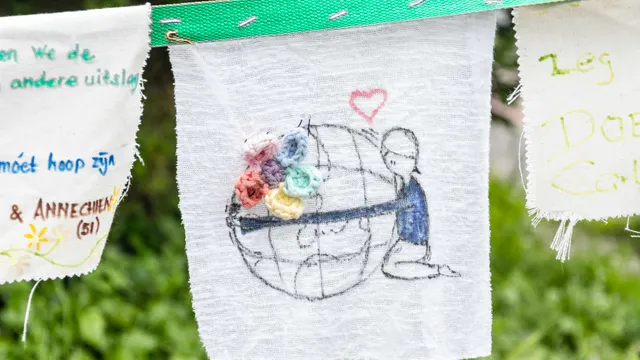 Rozemarijn voert actie voor het klimaat: 'Als christen kan ik niet anders'.