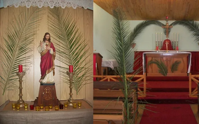 Almatine bezoekt op zondag haar rooms-katholieke buurtjes en voelt zich wel op haar gemak.