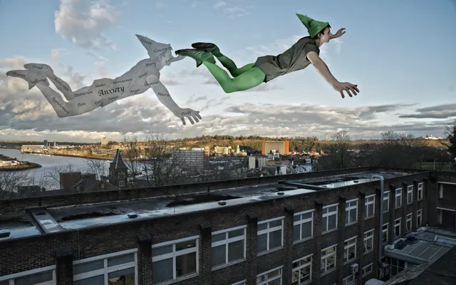 Man, word geen Peter Pan, we hebben je nodig.