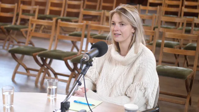 Noortje Veldhuizen: ‘Mensen verwachten niet dat ik naar de kerk ga.’.