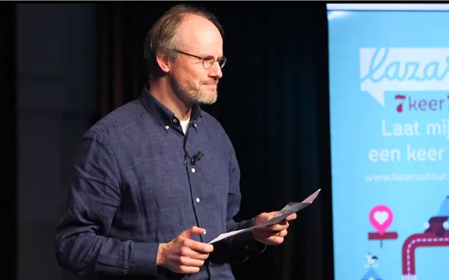 Evert Jan Ouweneel: 'Ik klamp me vast aan een onwaarschijnlijke belofte: het komt goed'.