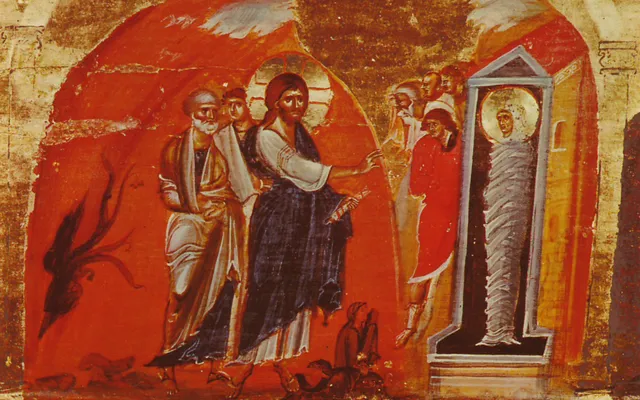 Vandaag is Lazarus-zaterdag. Kom, we grijpen de opstanding bij de strot.