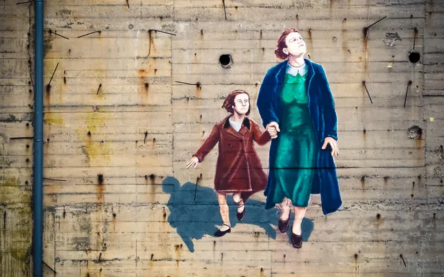 Opa was fout in de oorlog en moest op de vlucht voor de bevrijders...