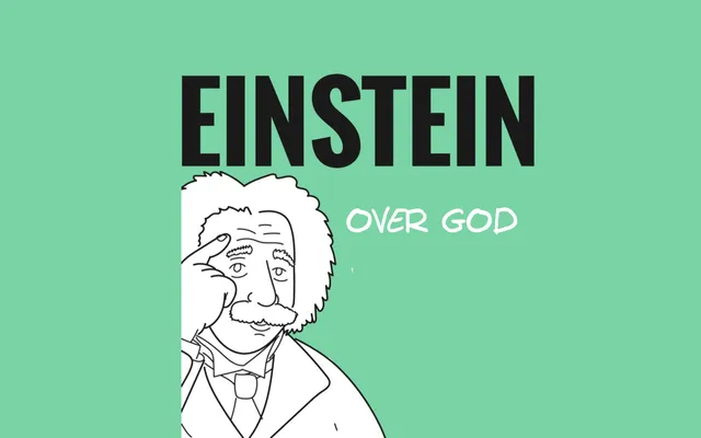 Albert Einstein: ‘God dobbelt niet’.