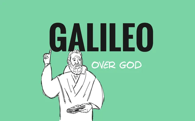 Galileo: ‘Sterrenkunde laat zien hoe krachtig Gods schepping is’.